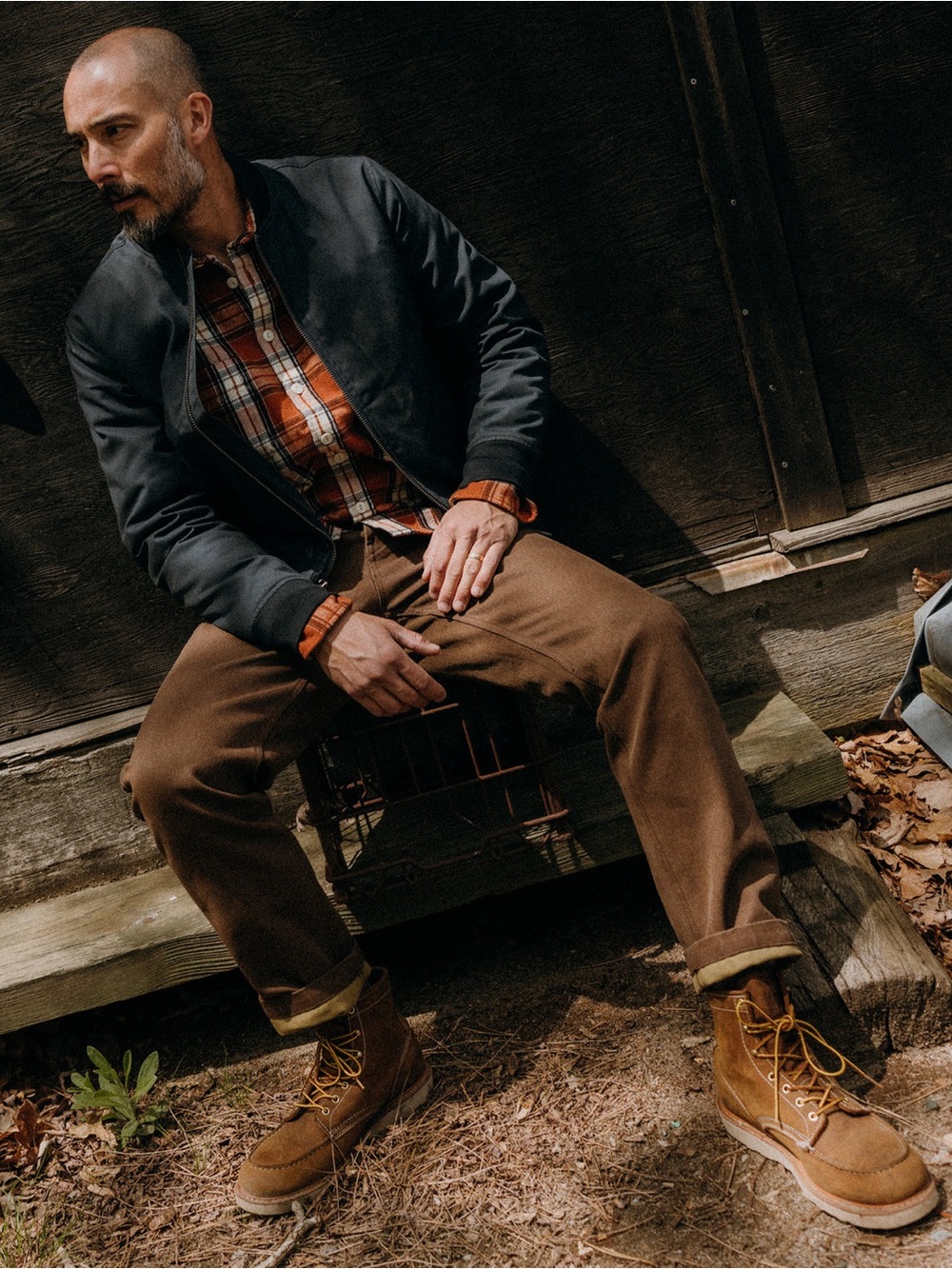 *New* Taylor Stitch Camp Pant In Aged Penny Chipped Canvas, Size 30x32